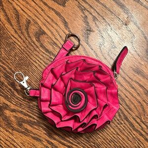 Elegant Rose Key & Card Holder